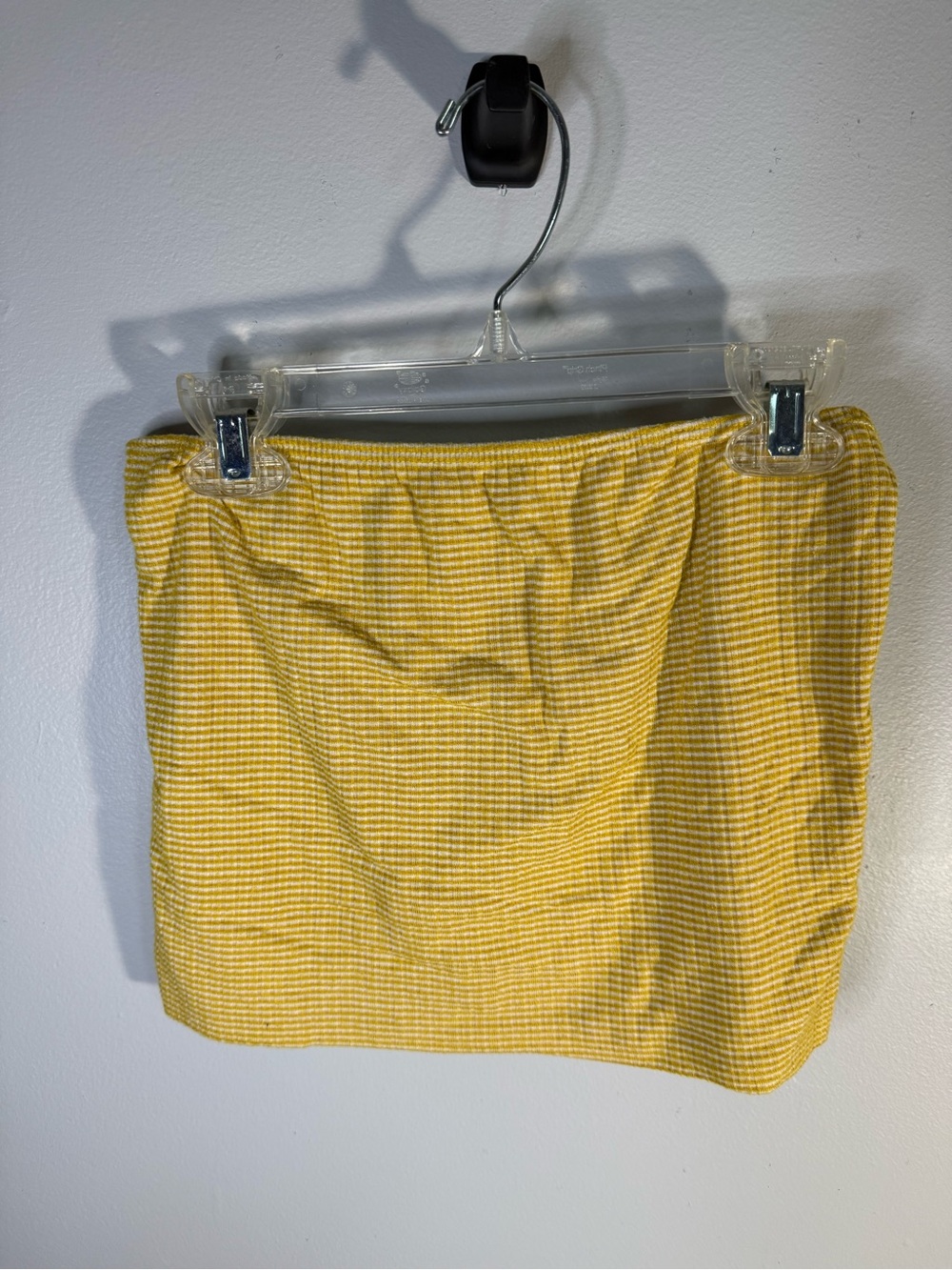 Sand Chic Yellow Striped Tube Top